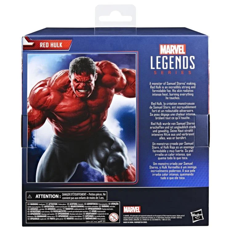 Captain America: Brave New World Marvel Legends Red Hulk Deluxe Action Figure (Hasbro)