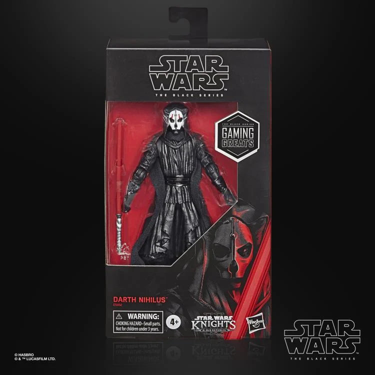 Star Wars: The Black Series Gaming Greats Darth Nihilus (Knights of the Old Republic II) Action Figure (Hasbro)