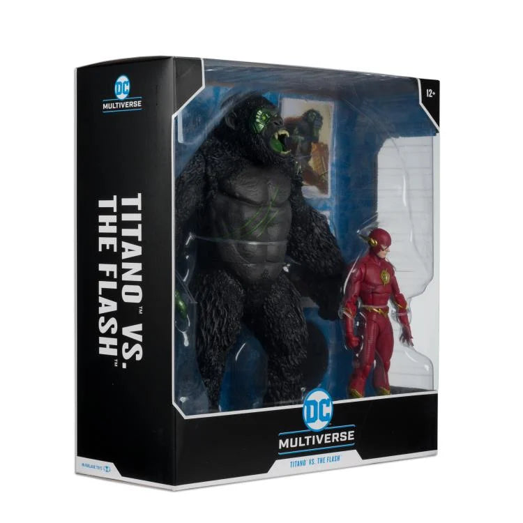 DC Multiverse Titano vs. The Flash Action Figure Two-Pack (McFarlane Toys)