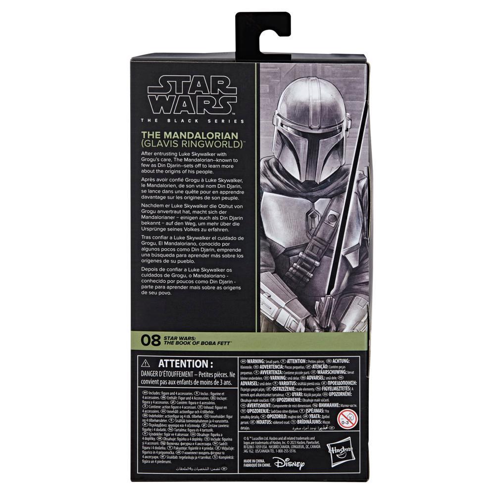 Star Wars The Black Series The Mandalorian (Glavis Ringworld) 6-Inch Action Figures