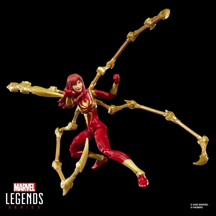 Marvel Legends Mary Jane Watson (Iron Spider) Action Figure with Exclusive Magic: The Gathering Card (Hasbro)