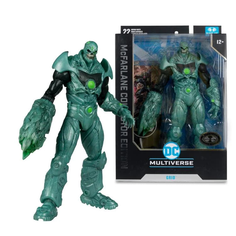 Forever Evil DC Multiverse Collector Edition Grid (Platinum Edition) Action Figure (McFarlane Toys)