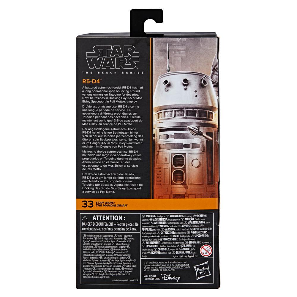 Star Wars The Black Series The Mandalorian R5-D4 6-Inch Action Figure (Hasbro)