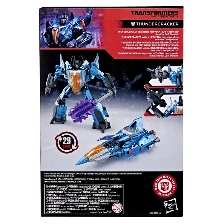 Transformers: War for Cybertron Studio Series Voyager Class Thundercracker Action Figure (Hasbro)