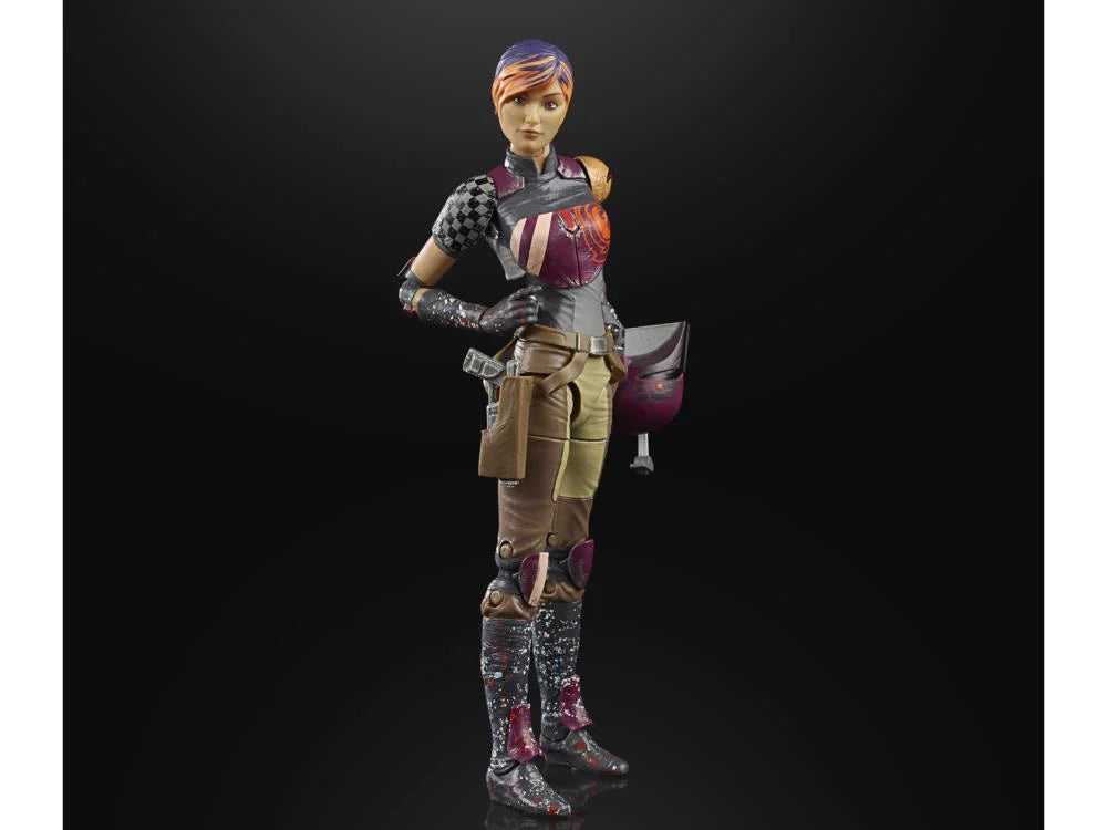 Star Wars The Black Series Rebels Sabine Wren 6-Inch Action Figure (Hasbro)