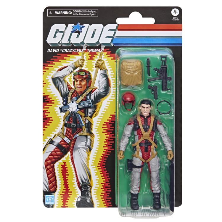 🔥PRESALE🔥G.I. Joe Classified Series Retro Collection David "Crazylegs" Thomas Action Figure (Hasbro)