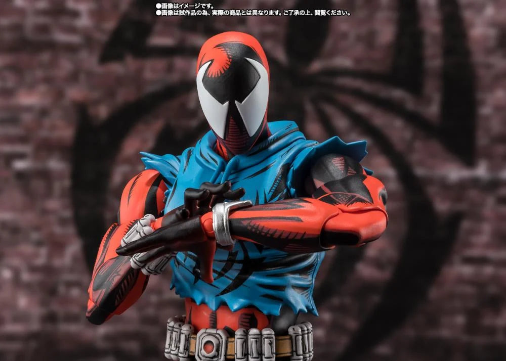 🔥PRESALE🔥Spider-Man: Across the Spider-Verse S.H.Figuarts Scarlet Spider Action Figure (Bandai Namco)