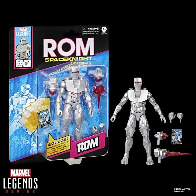 ROM: Spaceknight #1 Marvel Legends ROM Action Figure (Hasbro)