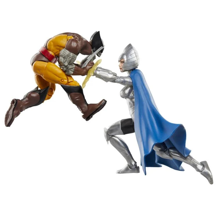 Wolverine 50th Anniversary Marvel Legends Wolverine and Lilandra Neramani Action Figure Two-Pack (Hasbro)
