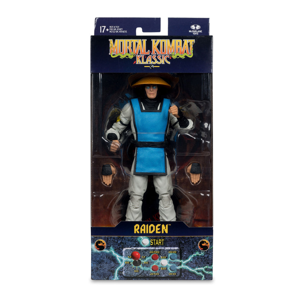🔥PRESALE🔥Mortal Kombat Klassic Raiden 7" Action Figure (McFarlane Toys)