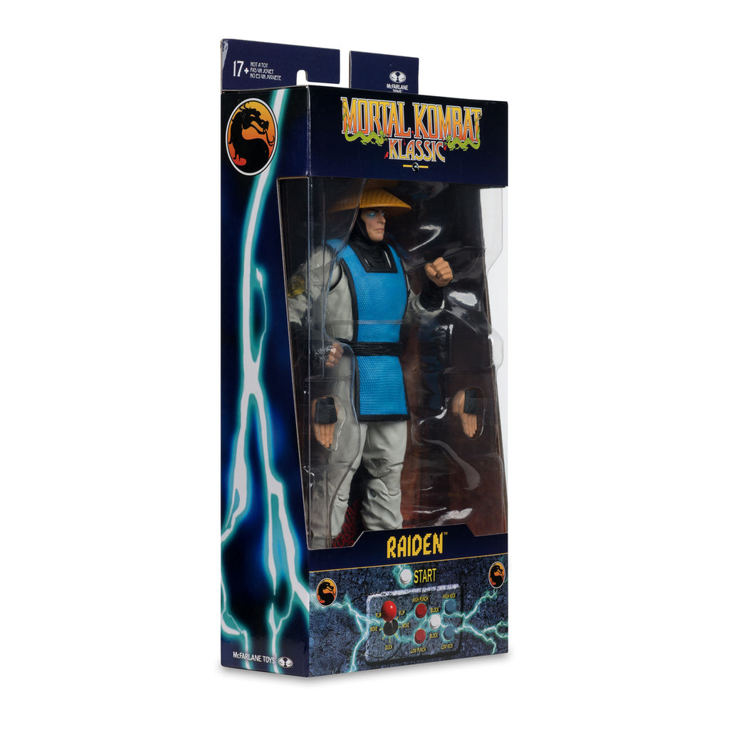 🔥PRESALE🔥Mortal Kombat Klassic Raiden 7" Action Figure (McFarlane Toys)