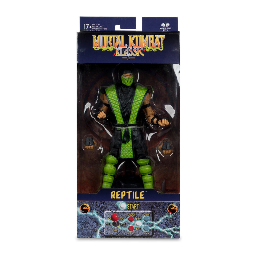🔥PRESALE🔥Mortal Kombat Klassic Reptile 7" Action Figure (McFarlane Toys)