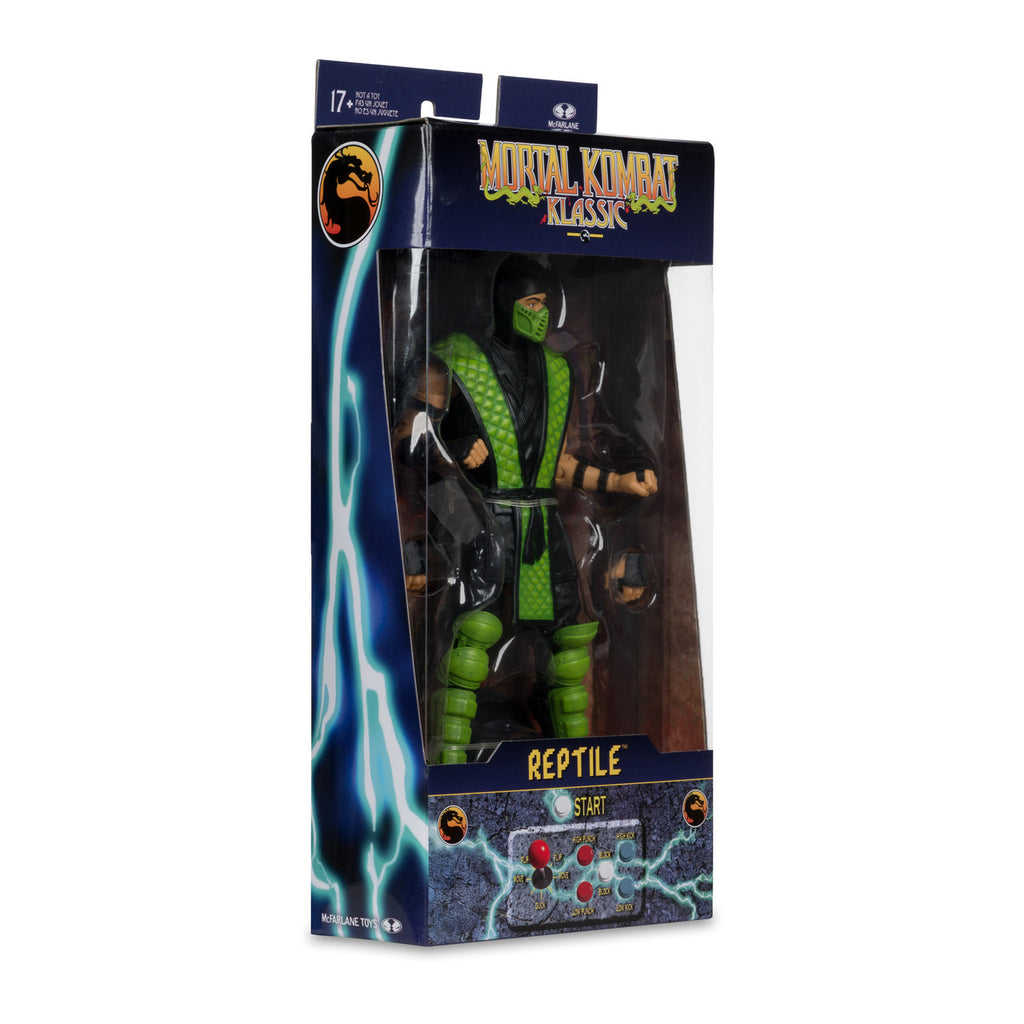 🔥PRESALE🔥Mortal Kombat Klassic Reptile 7" Action Figure (McFarlane Toys)