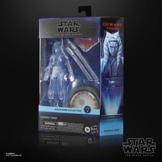 Star Wars The Black Series Holocomm Collection Ahsoka Tano Exclusive 6-Inch Action Figure (Hasbro)