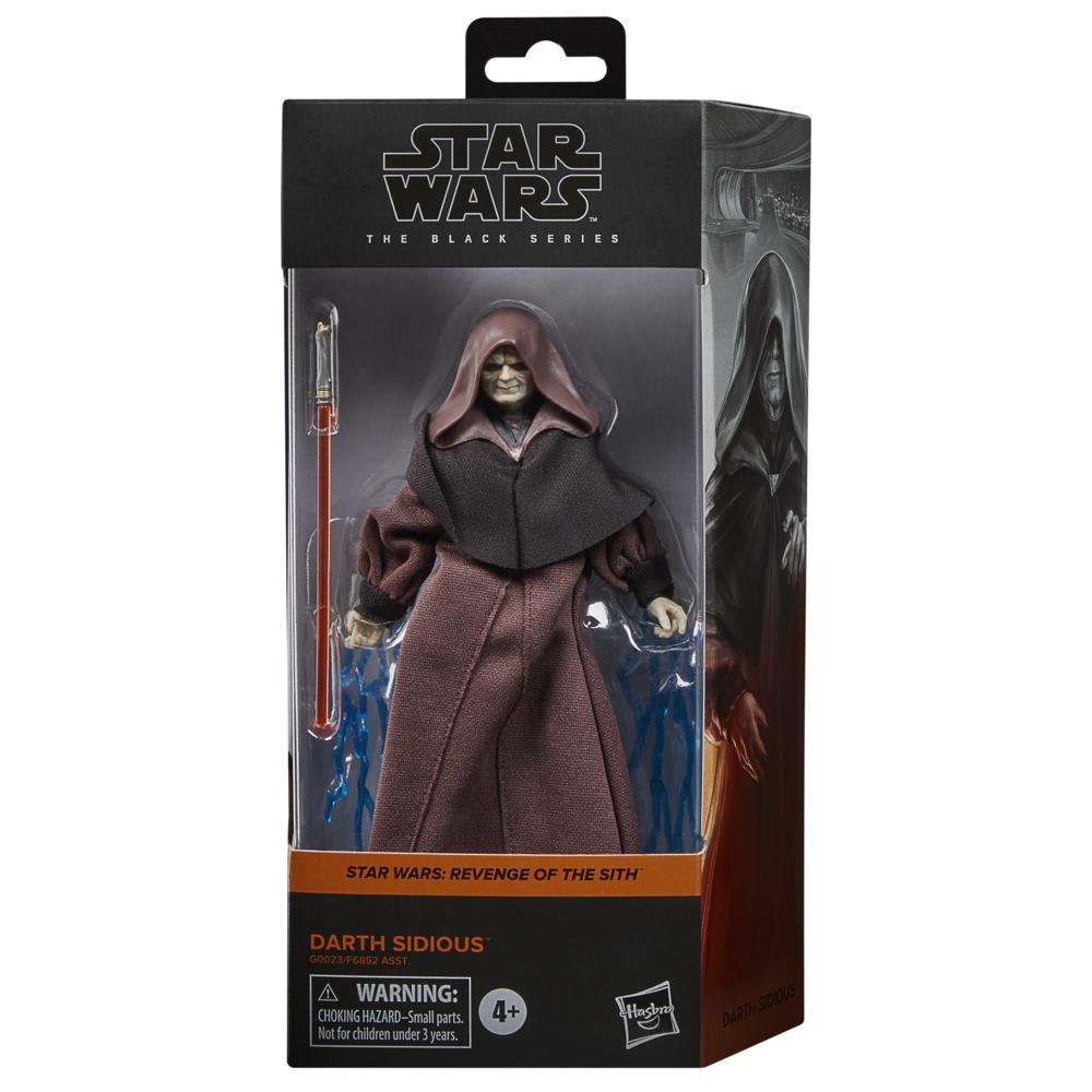 Hasbro The Black Series Star Wars: Revenge Of The Sith Darth Sidious Action Figure