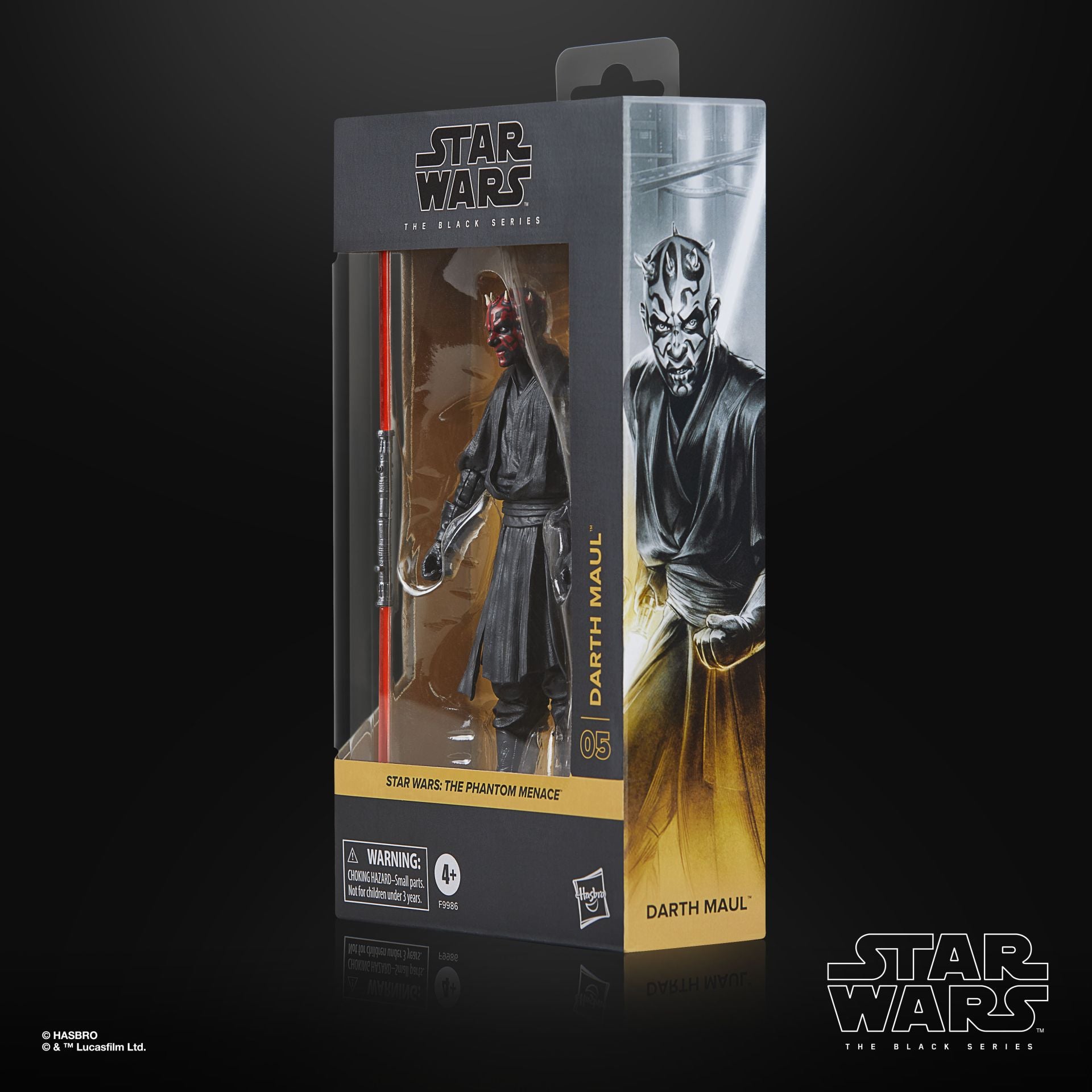 Star Wars The Black Series The Phantom Menace Darth Maul 6-Inch Action Figure (Hasbro)