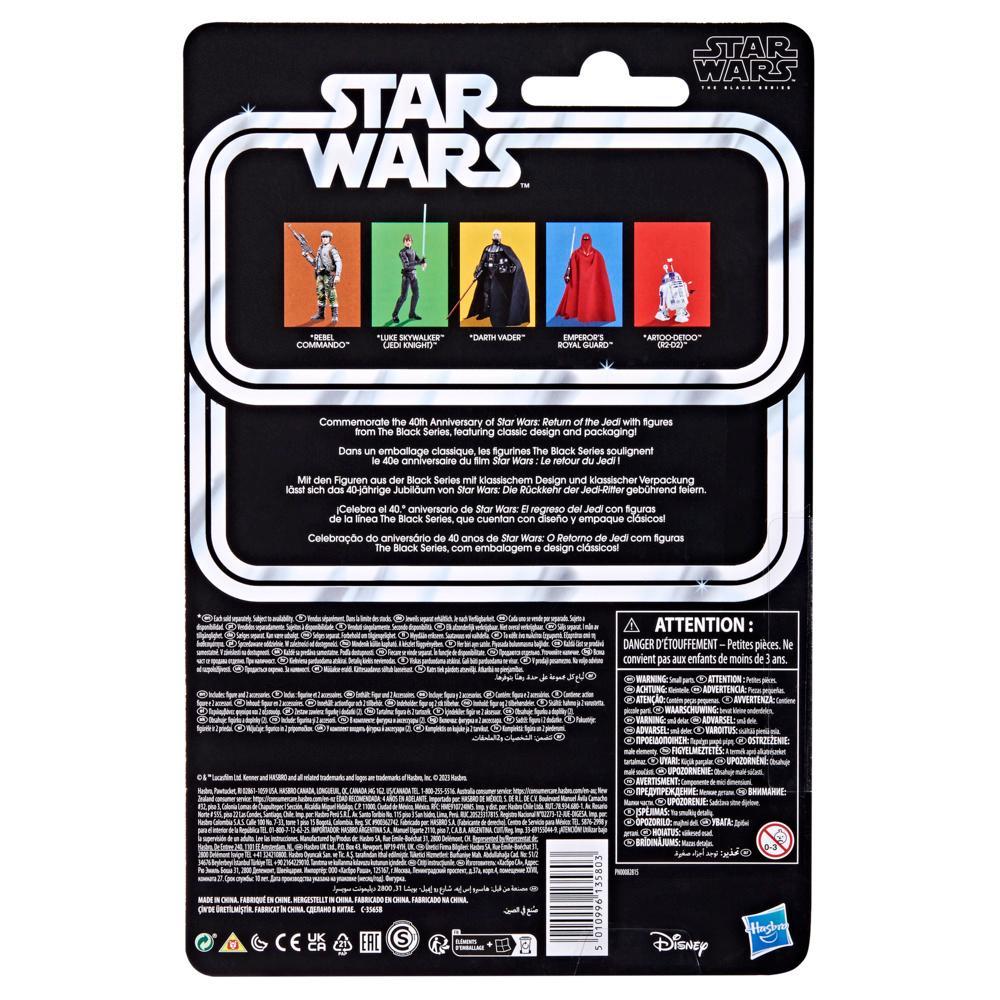 Star Wars The Black Series 40th Anniversary Emperor's Royal Guard 6-Inch Action Figure (Hasbro)