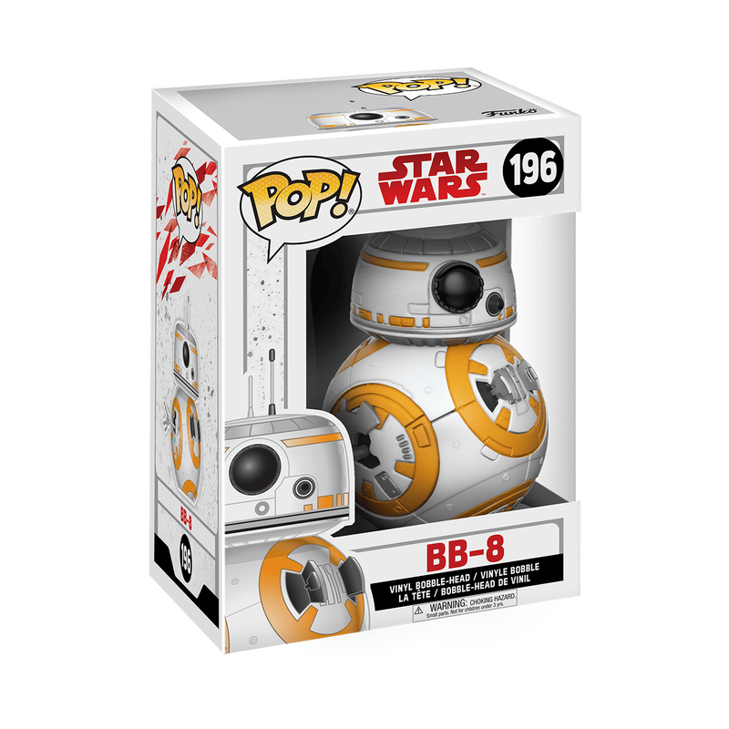 Star Wars: The Last Jedi BB-8 Funko Pop! Vinyl Bobblehead #196