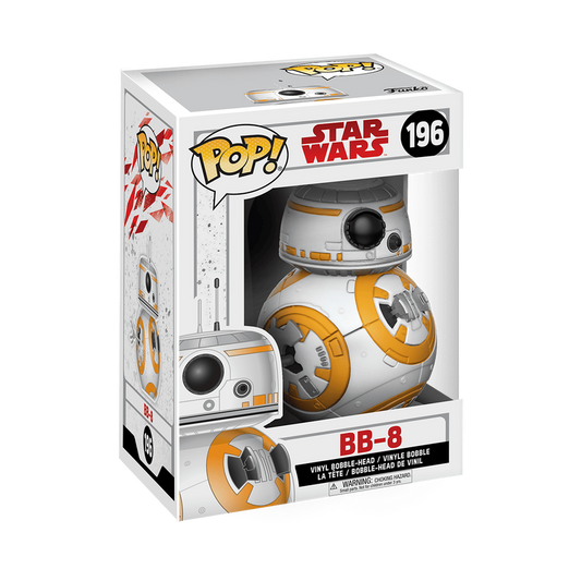 Star Wars: The Last Jedi BB-8 Funko Pop! Vinyl Bobblehead #196