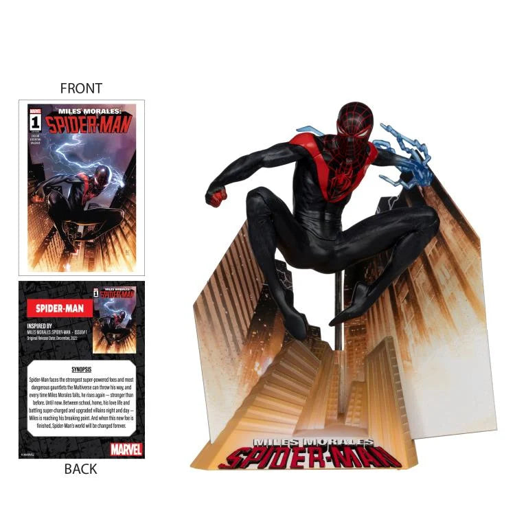Marvel Comics Spider-Man (Miles Morales: Spider-Man #1) 1/10 Scale Figure (McFarlane Toys)