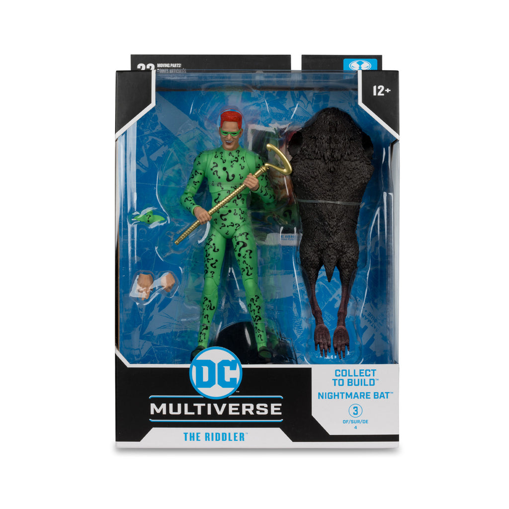Batman Forever DC Multiverse The Riddler Action Figure (Collect to Build: Nightmare Bat) (McFarlane Toys)