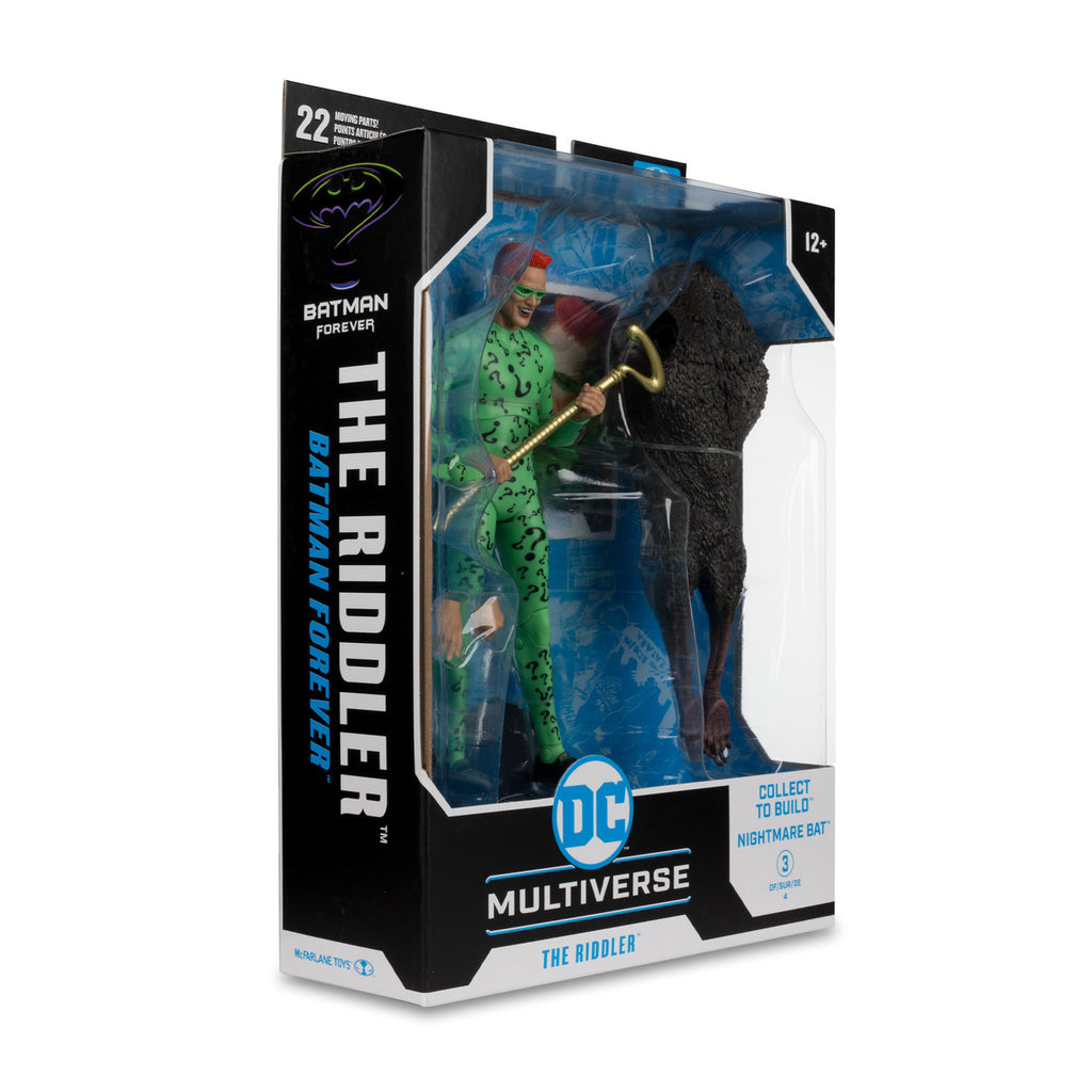 Batman Forever DC Multiverse The Riddler Action Figure (Collect to Build: Nightmare Bat) (McFarlane Toys)