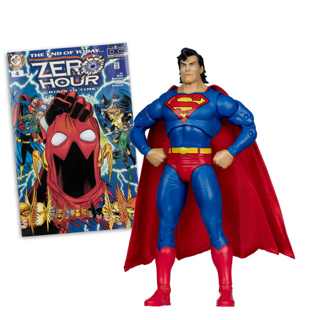 Zero Hour: Crisis in Time DC Page Punchers Superman 7" Action Figure with Comic (McFarlane Toys)