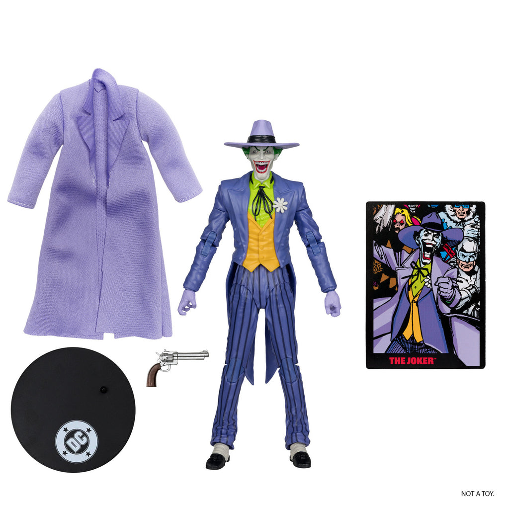 Crisis on Infinite Earths DC Page Punchers The Joker 7" Action Figure with Comic (McFarlane Toys)