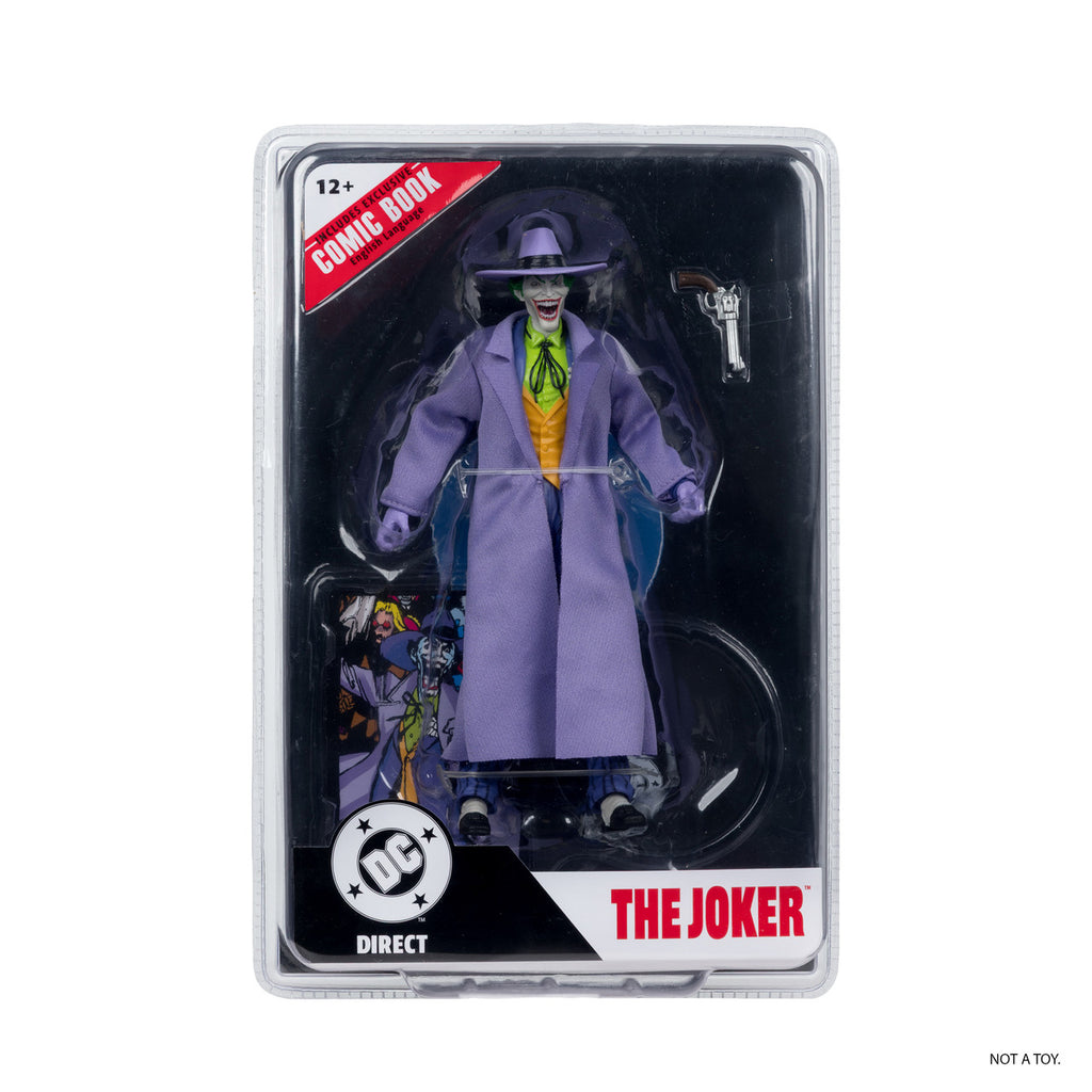 Crisis on Infinite Earths DC Page Punchers The Joker 7" Action Figure with Comic (McFarlane Toys)