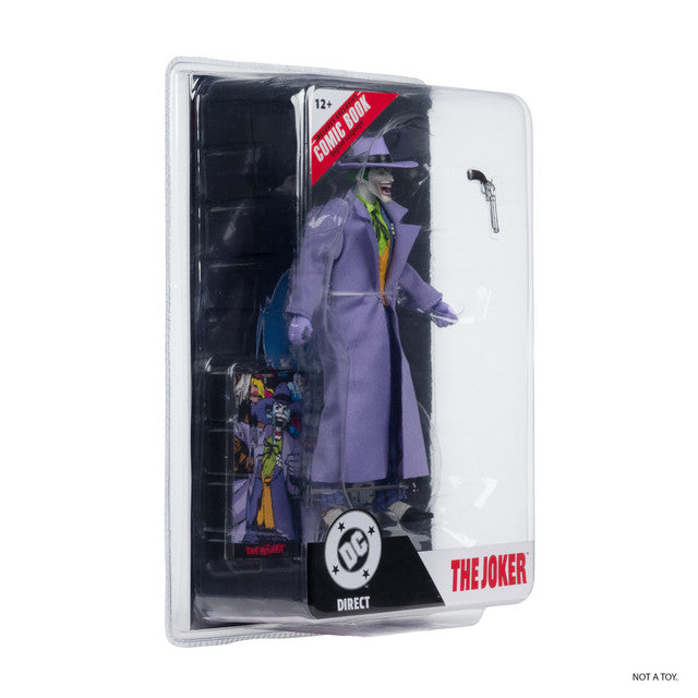Crisis on Infinite Earths DC Page Punchers The Joker 7" Action Figure with Comic (McFarlane Toys)