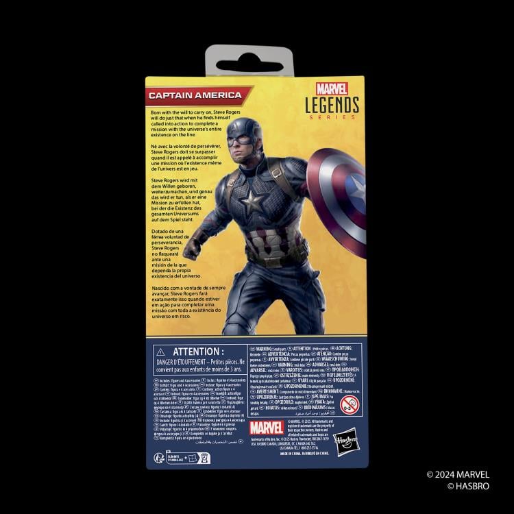 Avengers: Endgame Marvel Legends Captain America (Endgame Suit) Action Figure (Hasbro)