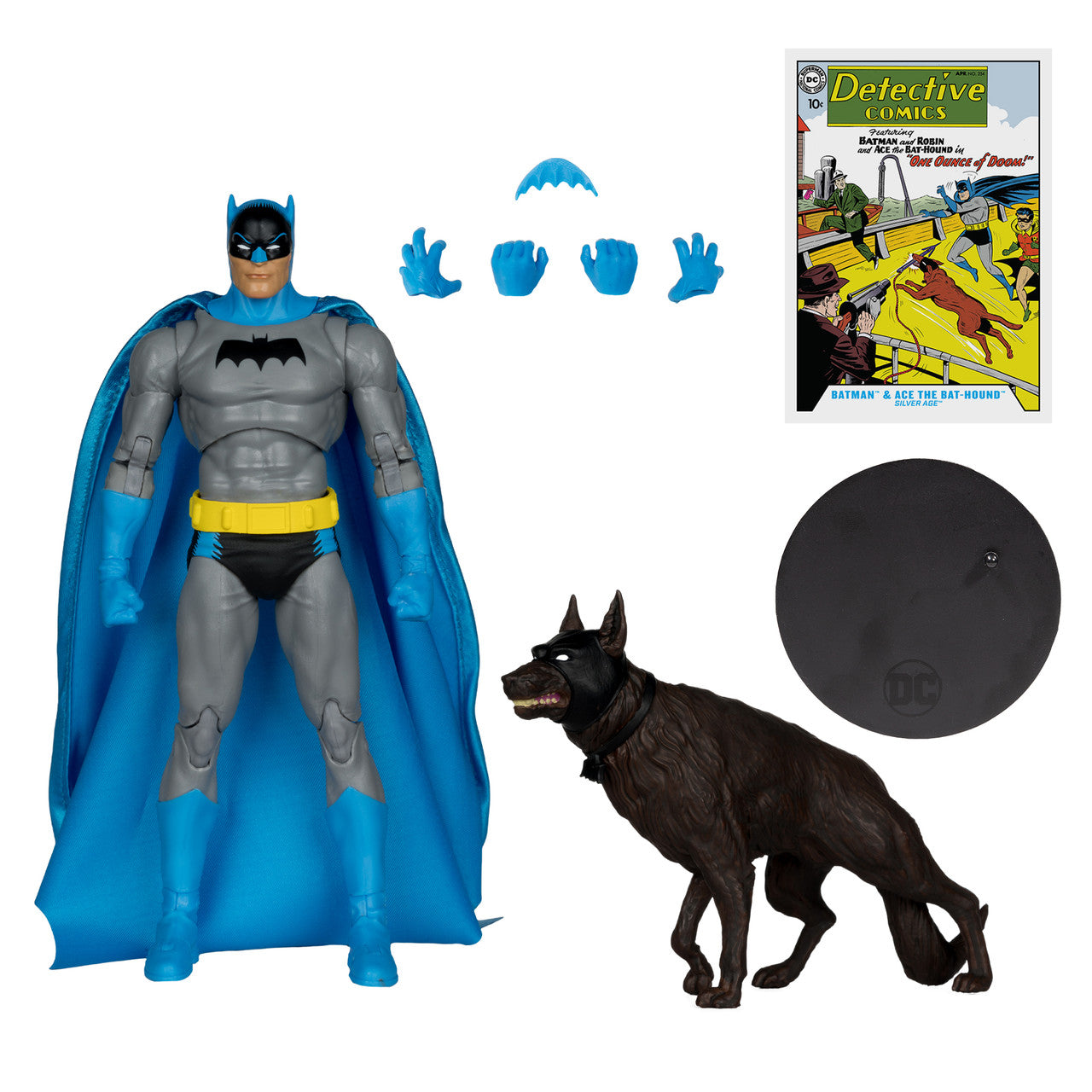 DC Comics DC Multiverse Batman & Ace the Bat-Hound (Silver Age) (McFarlane Toys)