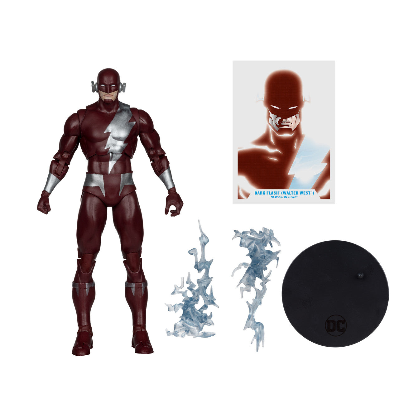 New Kid in Town DC Multiverse Dark Flash (Walter West) Action Figure (McFarlane Toys)