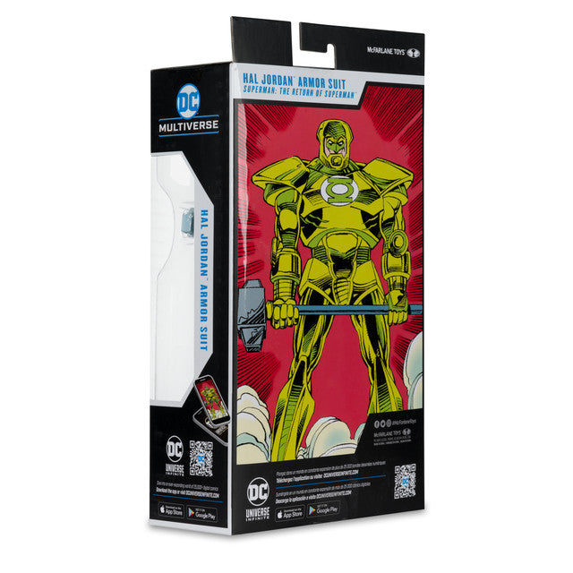 The Return of Superman DC Multiverse Hal Jordan (Armor Suit) Action Figure (McFarlane Toys)
