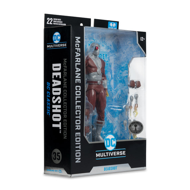 DC Classic DC Multiverse Collector Edition Deadshot (Platinum Edition) Action Figure (McFarlane Toys)