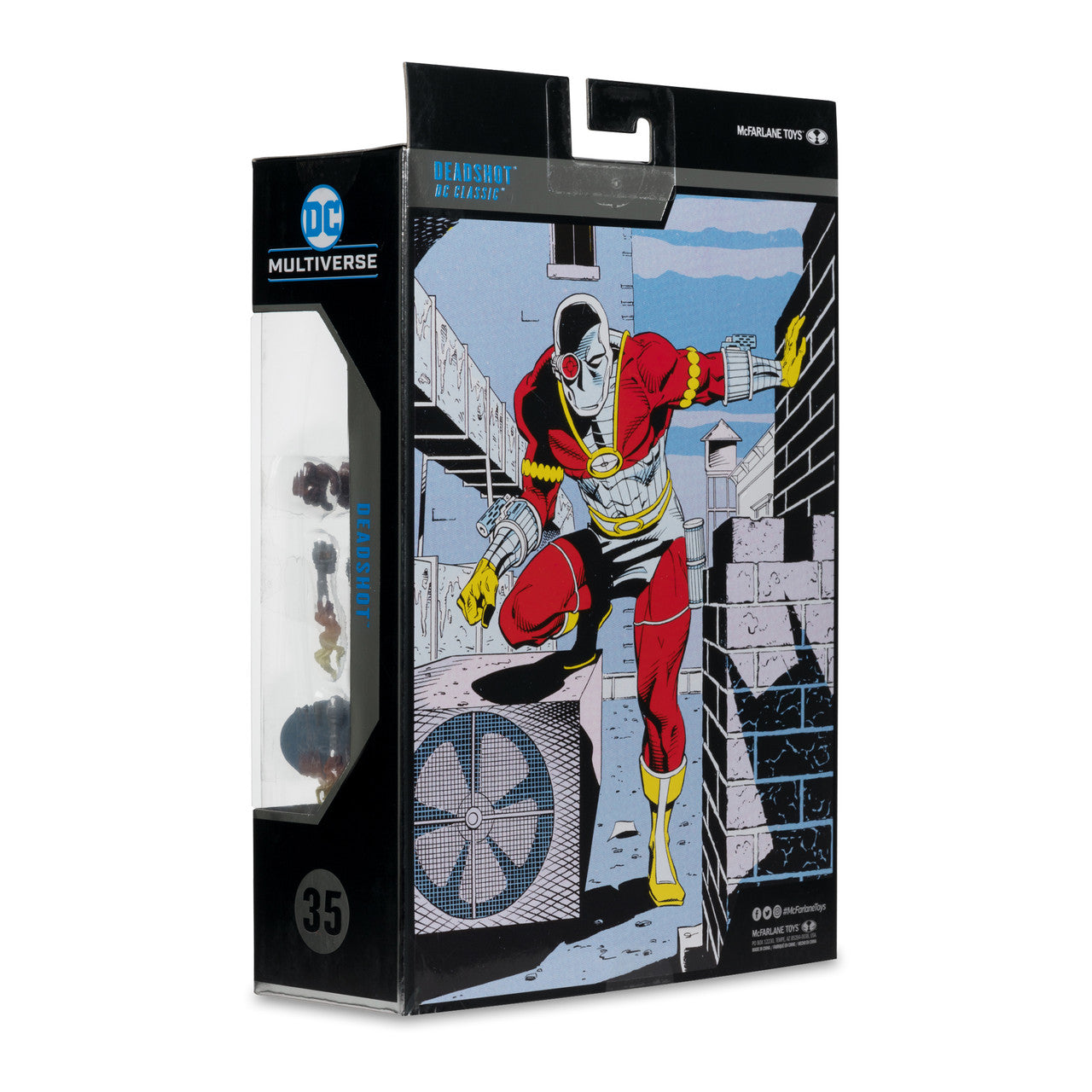 DC Classic DC Multiverse Collector Edition Deadshot (Platinum Edition) Action Figure (McFarlane Toys)
