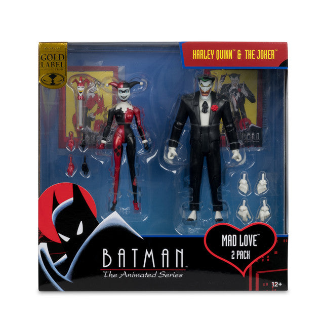 Batman: The Animated Series Harley Quinn & Joker (Mad Love) Action Figure Two-Pack (McFarlane Toys)