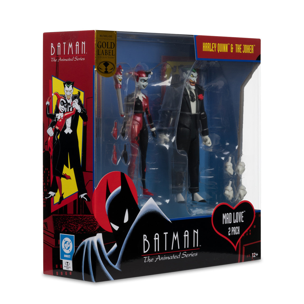 Batman: The Animated Series Harley Quinn & Joker (Mad Love) Action Figure Two-Pack (McFarlane Toys)