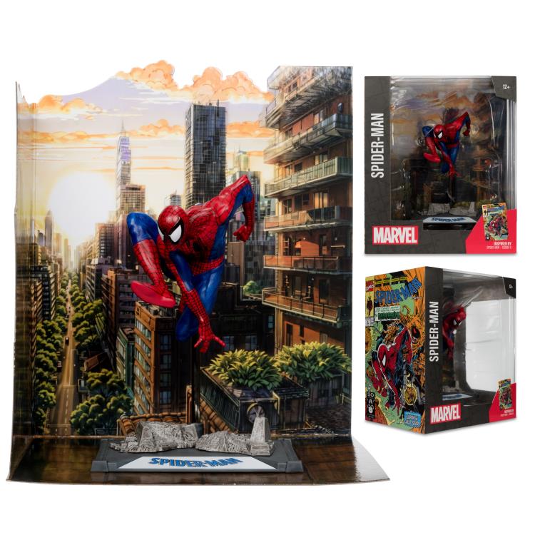 Marvel Comics Spider-Man (Spider-Man #6) 1/10 Scale Figure (McFarlane Toys)