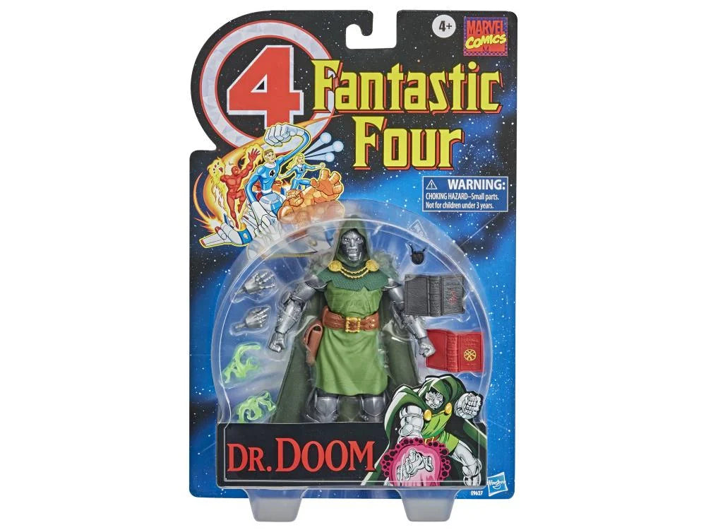 Fantastic Four Marvel Legends Retro Collection Doctor Doom Action Figure (Hasbro)