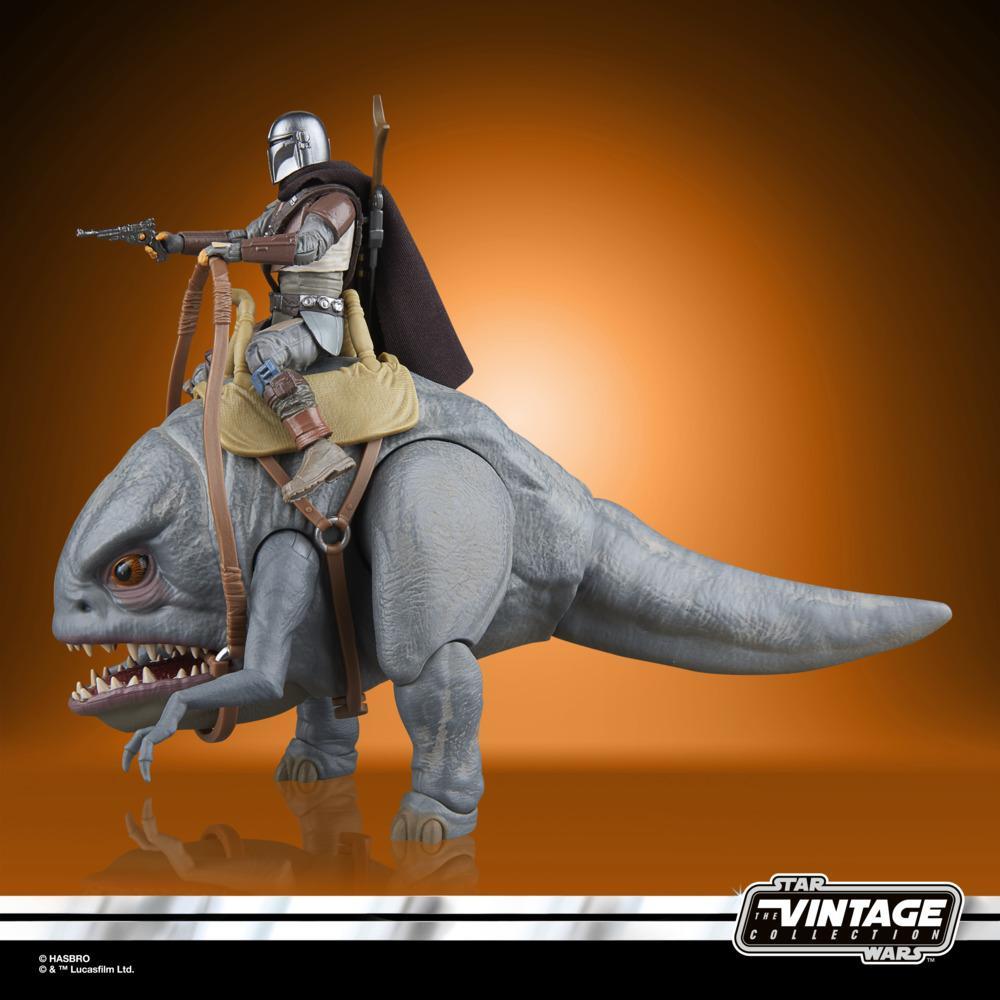 Star Wars The Vintage Collection The Mandalorian & Blurrg 3.75-Inch Action Figure Set (Hasbro)