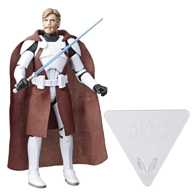Star Wars: The Black Series 6" Clone Commander Obi-Wan Kenobi (The Clone Wars) Action Figure (Hasbro)