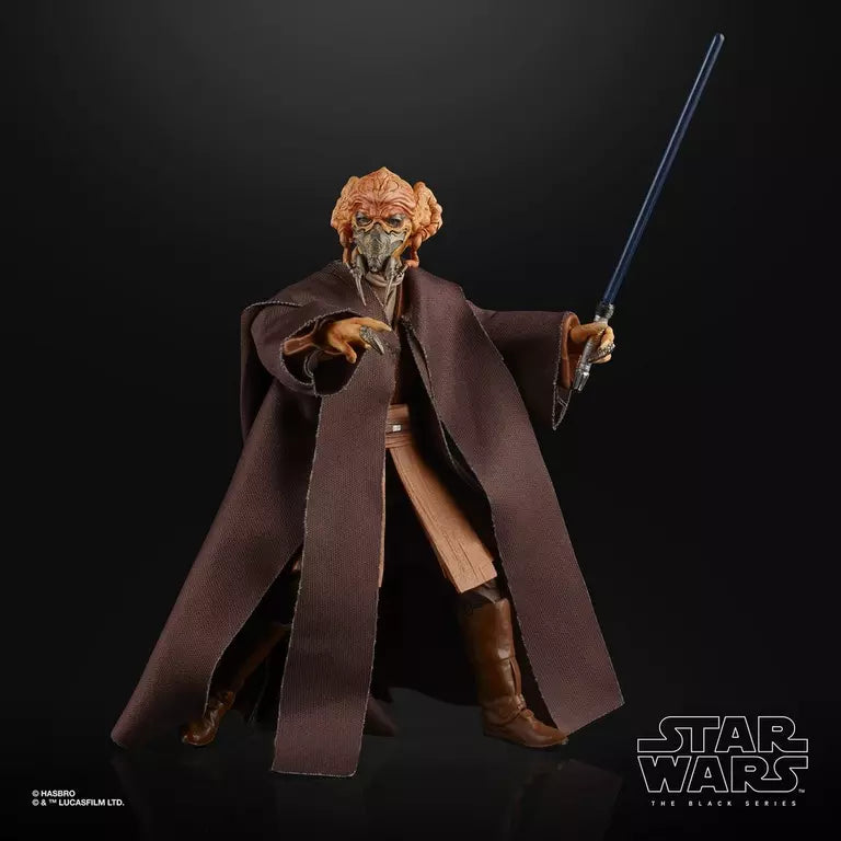 Star Wars The Black Series Attack of the Clones Plo Koon 6-Inch Action Figure (Hasbro)