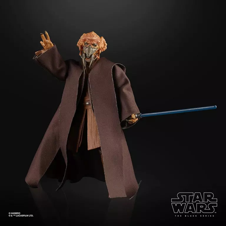 Star Wars The Black Series Attack of the Clones Plo Koon 6-Inch Action Figure (Hasbro)