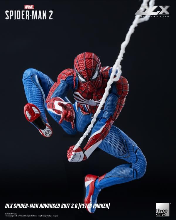 🔥PRESALE🔥Marvel's Spider-Man 2 DLX Spider-Man Advanced Suit 2.0 (Peter Parker) Action Figure (Threezero)