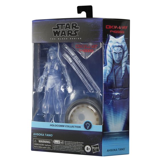Star Wars The Black Series Holocomm Collection Ahsoka Tano Exclusive 6-Inch Action Figure (Hasbro)