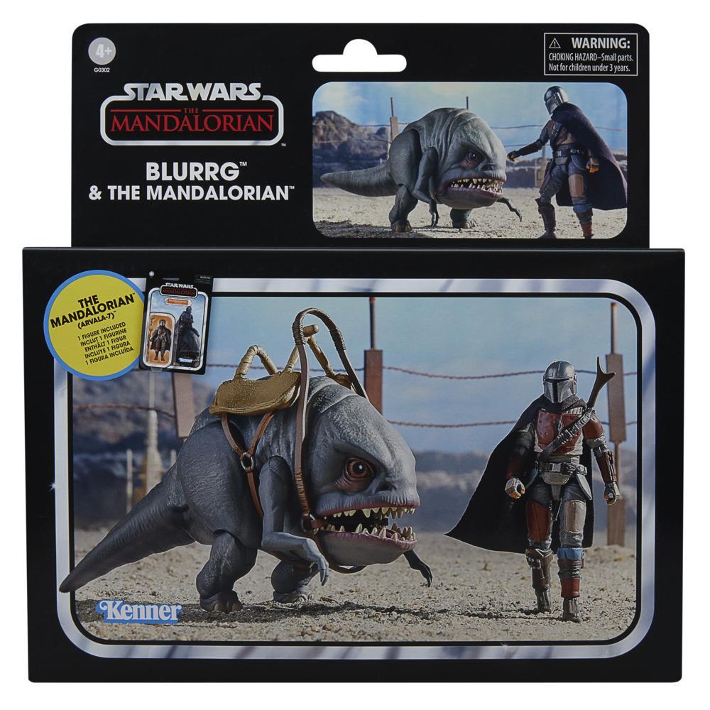 Star Wars The Vintage Collection The Mandalorian & Blurrg 3.75-Inch Action Figure Set (Hasbro)