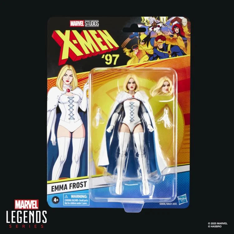 🔥PRESALE🔥X-Men '97 Marvel Legends Emma Frost Action Figure (Hasbro)