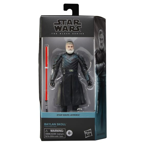 Star Wars The Black Series Ahsoka Baylan Skoll 6-Inch Action Figure (Hasbro)