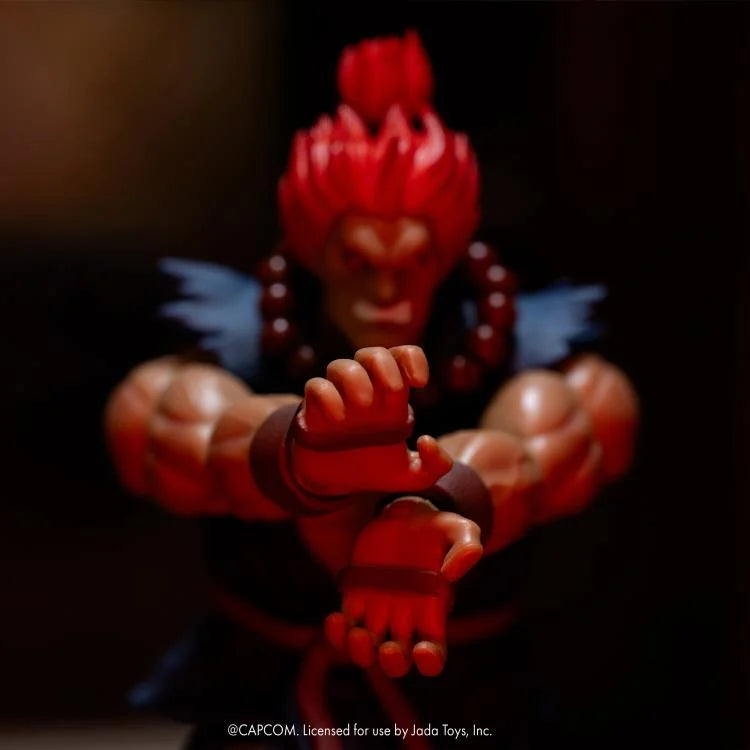 🔥PRESALE🔥Ultra Street Fighter II: The Final Challengers Akuma 1/12 Scale Action Figure (Jada Toys)